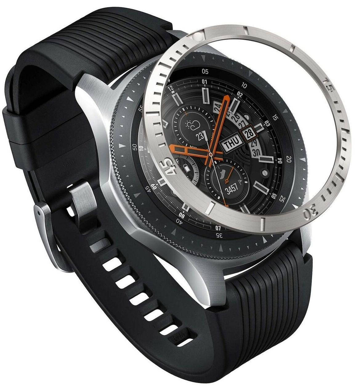 

Защитный бампер на безель для умных часов Samsung Galaxy Watch 46mm GW-46mm-02 Gray (RCW4750)