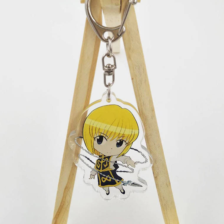 

"Курапика (Хантер х Хантер / Hunter × Hunter)" брелок акриловый двухсторонний с уф-печатью, Разные цвета