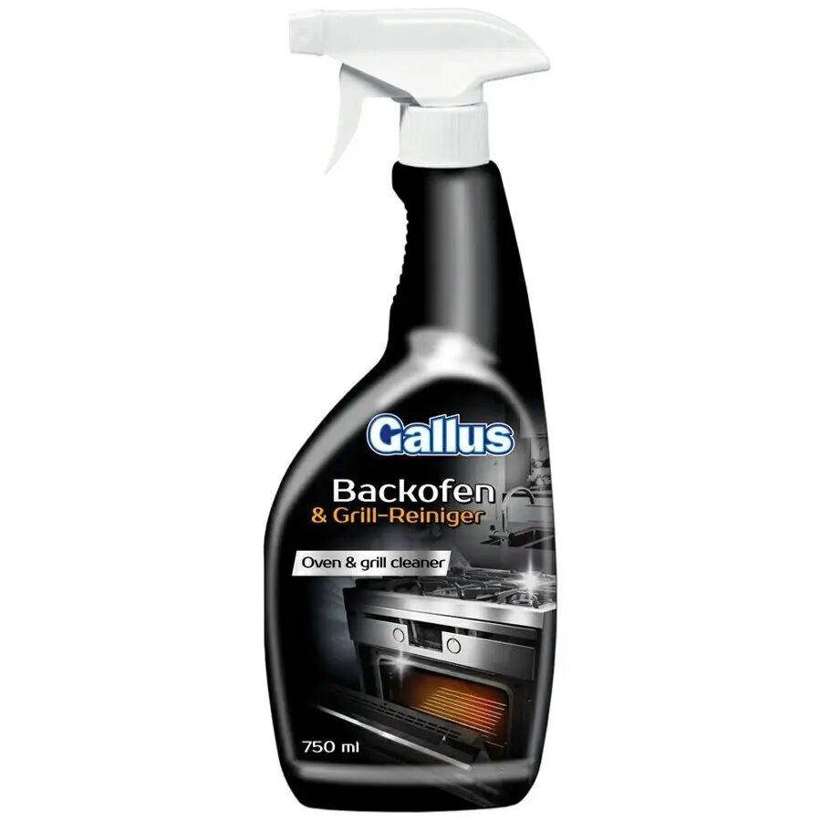 

Засіб для чищення Gallus Backofen & Grill-Reiniger 750 мл.