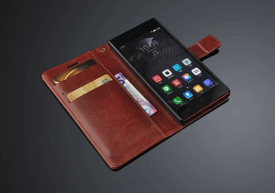 

Чехол Idewei для Lenovo Vibe Shot Z90 / Z90-7 книжка кожа PU коричневый