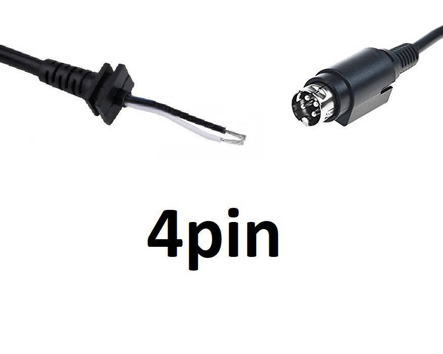 

Кабель для блока питания ноутбука 4 pin (до 5a) (T-type)
