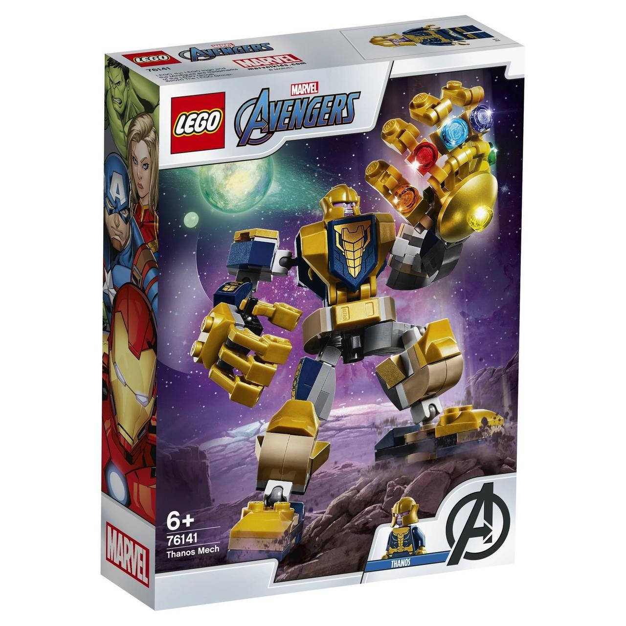

LEGO ЛЕГО Marvel Super Heroes Робокостюм Таноса 76141 (+подарок)