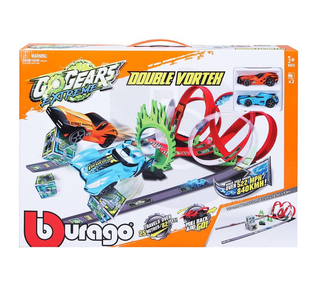 

Игровой набор GoGears Extreme Двойной вихрь Bburago 18-30532