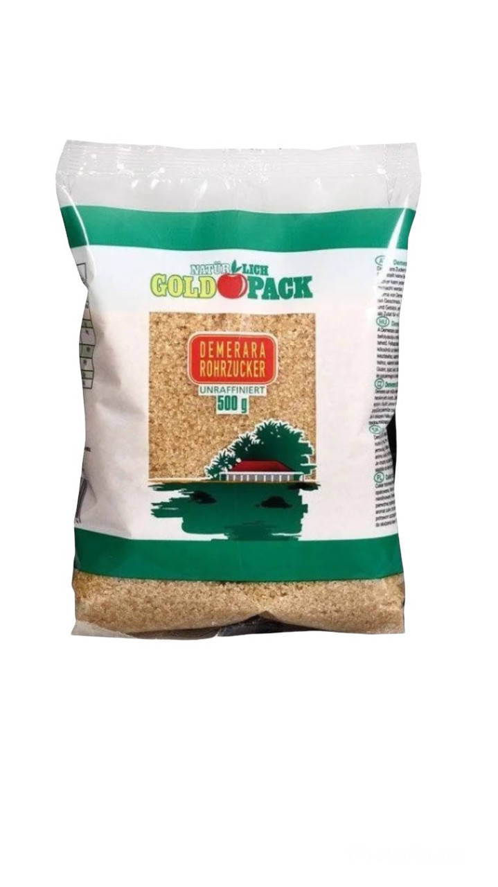 

Сахар тростниковый Gold Pack Demerara 0.5kg