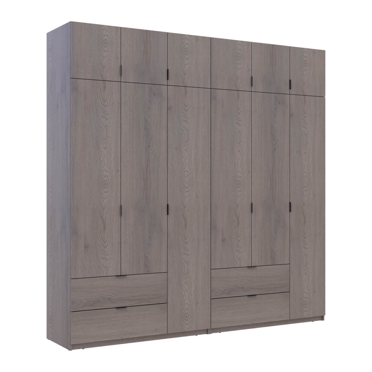 Шафа для одягу Doros Лукас Канноло/Канноло 3+3 ДСП 240х50х240 (42005241) 4