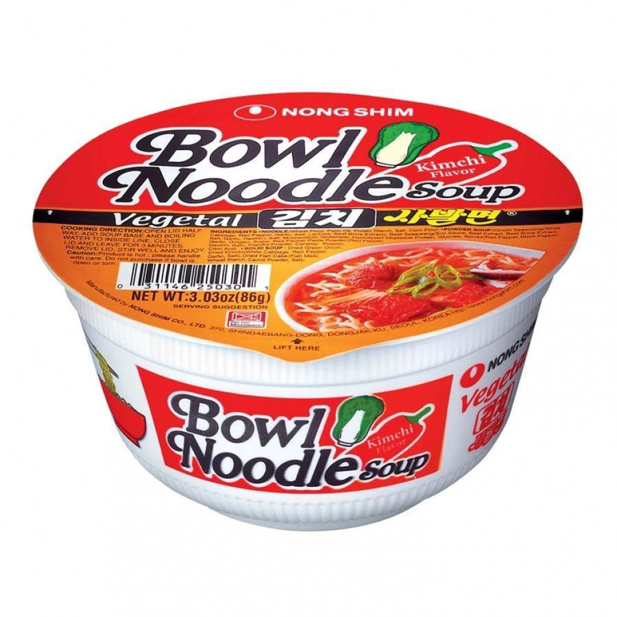 

Bowl Noodle Soup Kimchi Flavor 86 g
