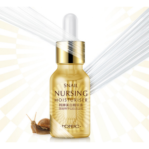 

Сыворотка с муцином улитки и гиалуроновой кислотой Rorec snail drop essence