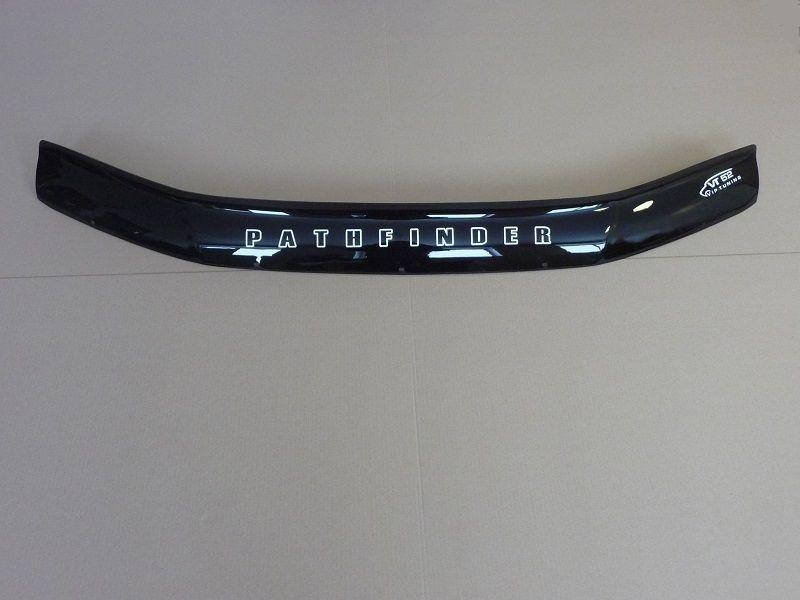 

Мухобойка Nissan Pathfinder (R51) (2004-2010) (VT-52) Дефлектор капота накладка