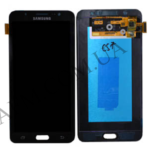 

Дисплей (LCD) Samsung J710F/ J710H Galaxy J7 2016 TFT (подсветка оригинал) с сенсором чёрный, Черный