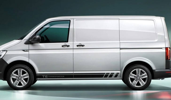 

Полосы на авто 3D TUNING STUDIO Транспортер Т5 Т6 980х100х0.060мм = 4 штуки, Черный