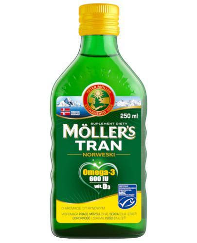 

Mollers tran omega-3 норвежский рыбий жир от 3 лет и взрослых с лимоном, 250 мл