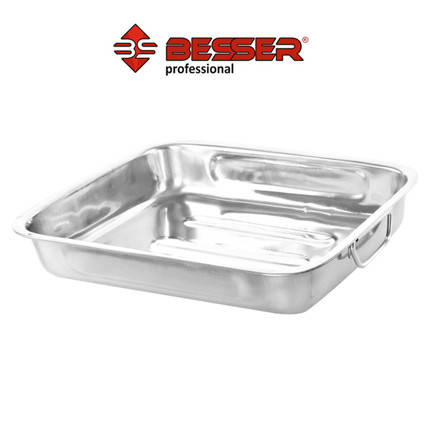 

Поднос-противень SS прям 30*40смSS-2299 (24шт)