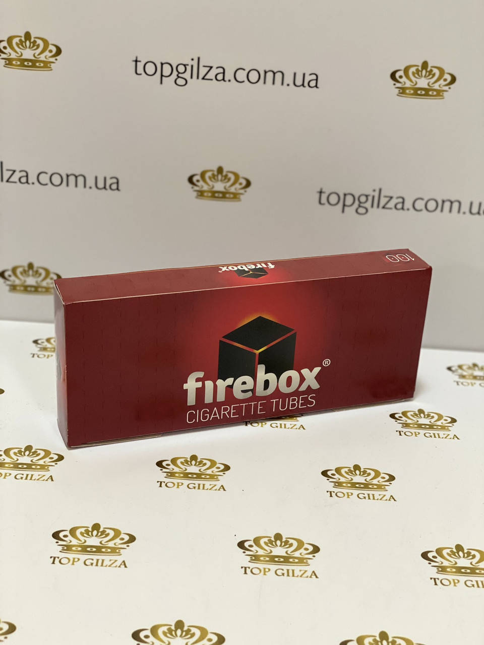 

Сигаретные гильзы для самокруток с фильтром Firebox (Фаербокс) 100 шт