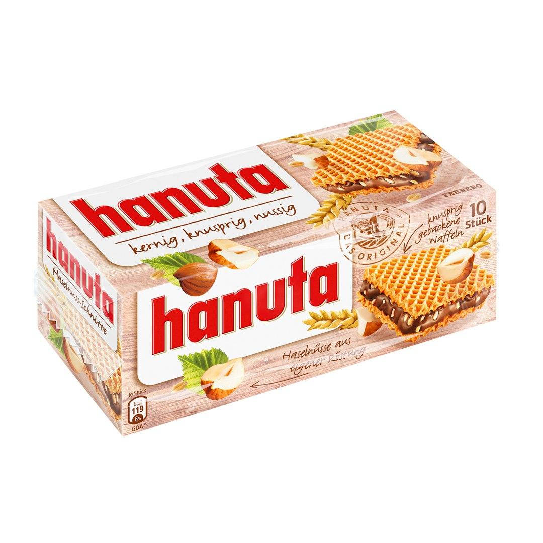 

Вафли Hanuta haselnuss-schnitte 220g