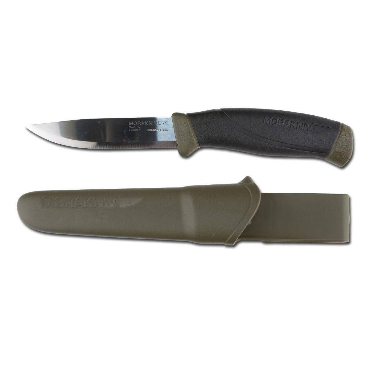 

Шведский нож военный тактический MoraKniv Армейский, Оливковый