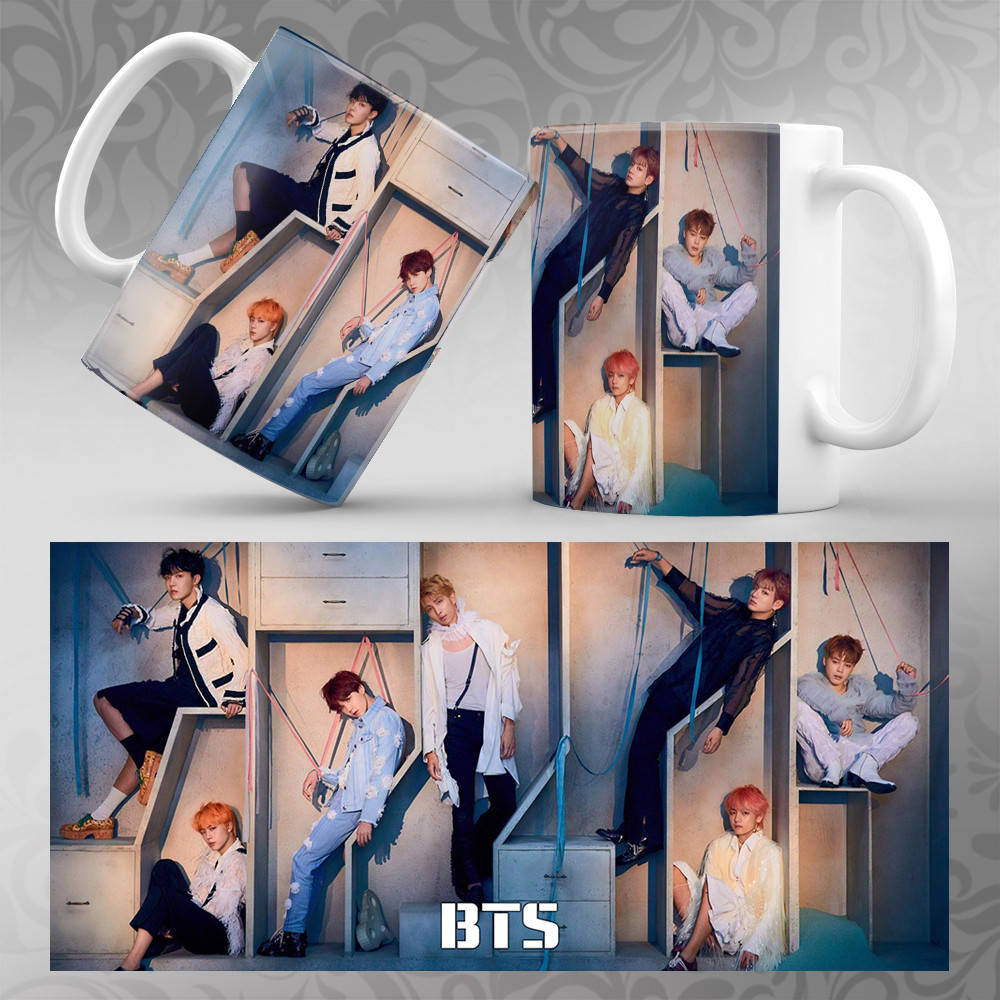 

Чашка K-Pop BTS 073, Белый