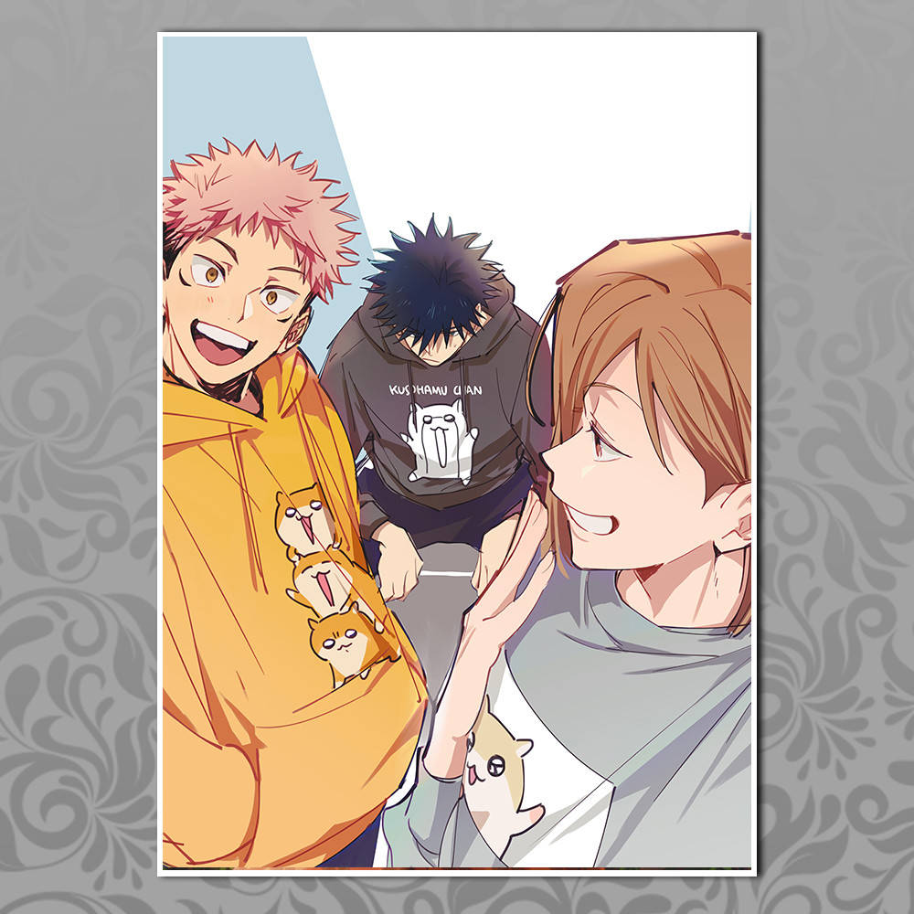 

Плакат Аниме Jujutsu Kaisen 09
