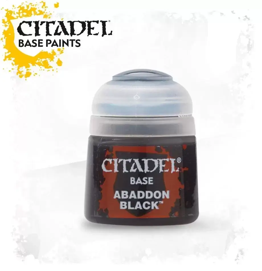 

Base: Abaddon Black, 12 мл. Краска акриловая Citadel., Черный