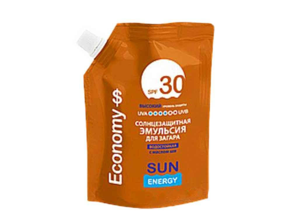 

Емульсія д/засмаги 200мл SPF 30 Economy дой-пак ТМ SUN ENERGY