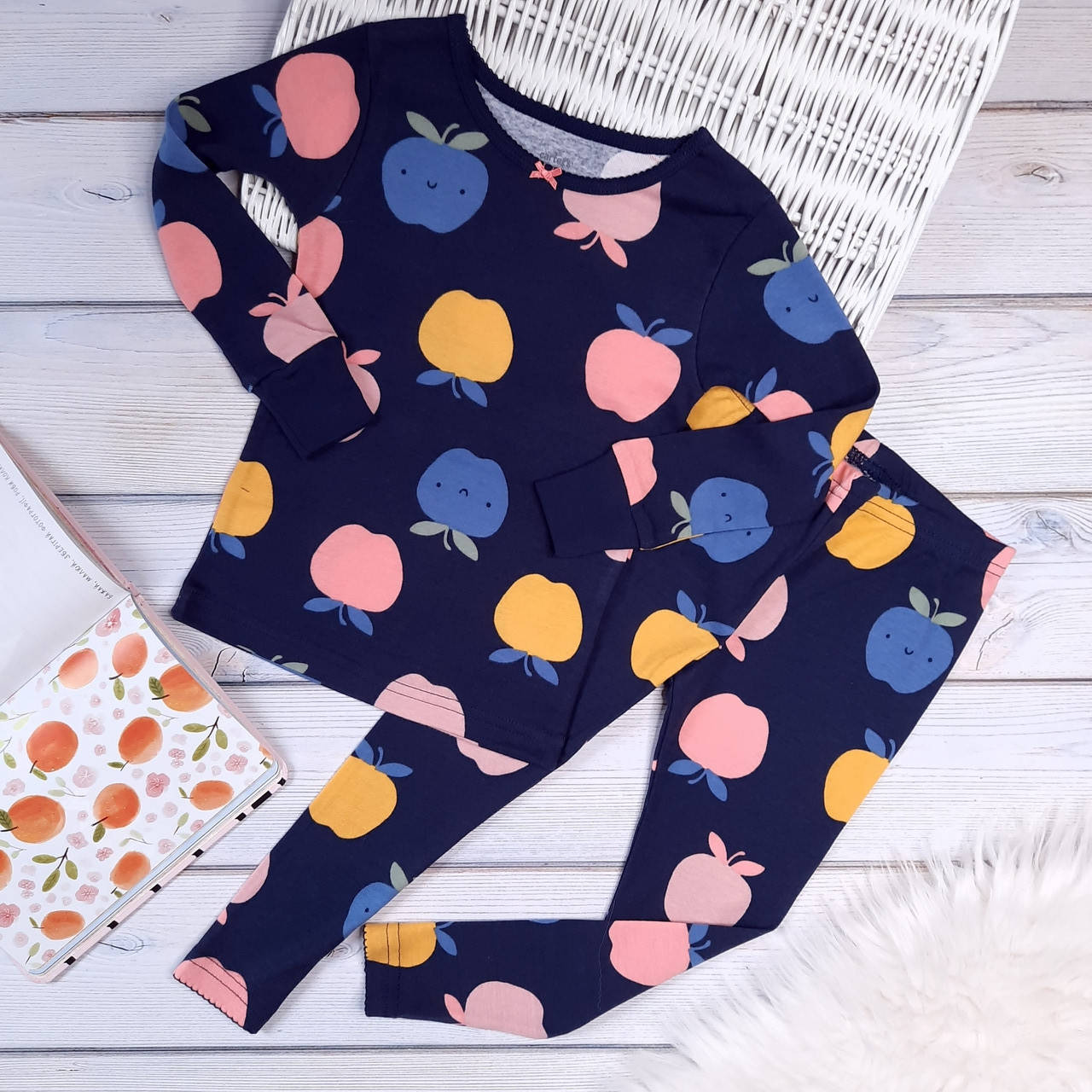 

Хлопковая детская пижама для девочек картерс от 3 до 5 лет оригинал пижама трикотажная 93-112см