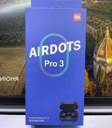 

Наушники Xiaomi redmi AirDots pro 3 блютуз наушники ксяоми вкладыши, Черный