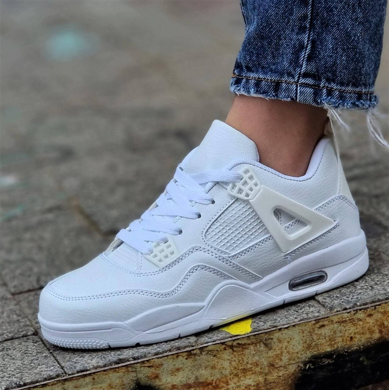 

Кроссовки женские белые модные кеды (Код: 2040), Белый