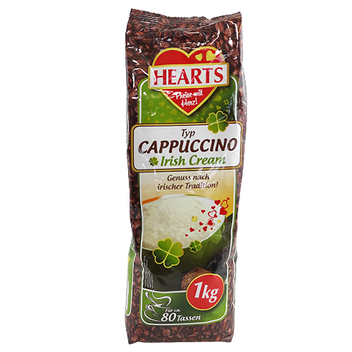 

Капучіно Хертс ірландські вершки Hearts irish crem 1kg 10шт/ящ (Код : 00-00003858)