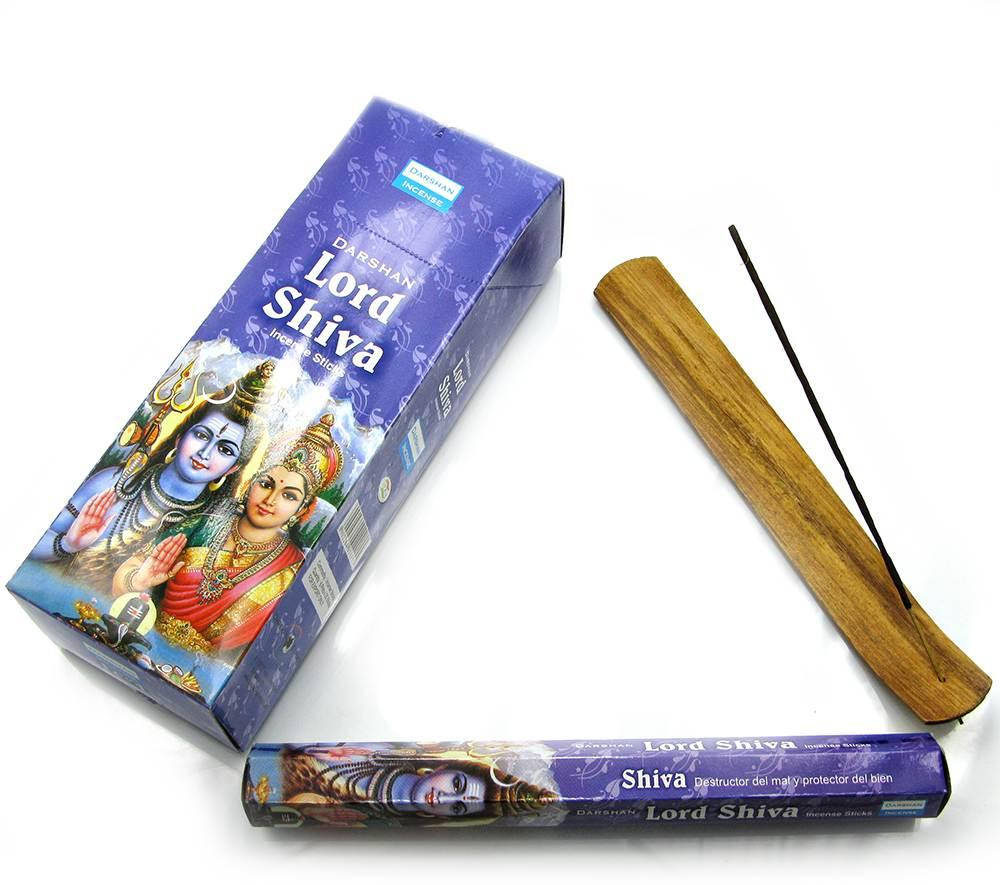 

Благовония, угольные аромапалочки Lord Shiva (Darshan) шестигранник