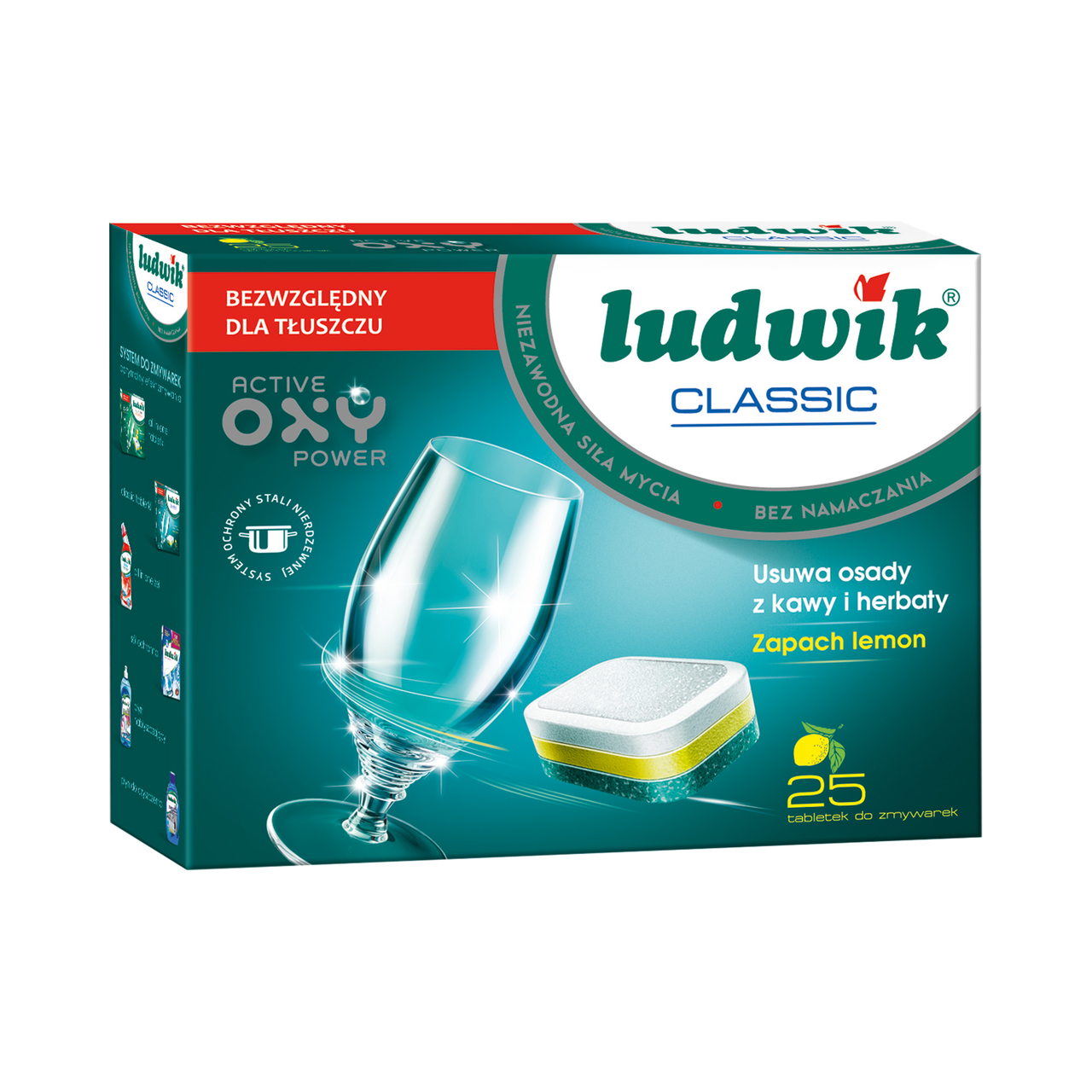 

Таблетки для посудомоечных машин Ludwik Classic 25 шт