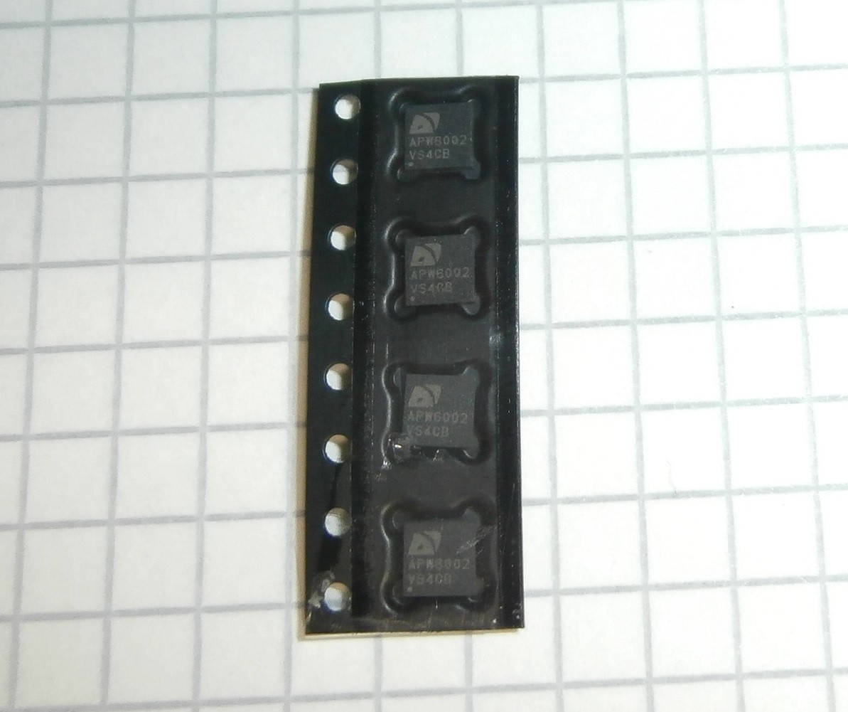 

Микросхема APW6002 APW6002QBI-TRG (ШИМ контроллер) для ноутбука