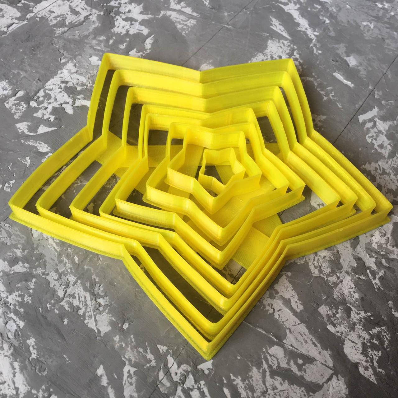 

Набір вирубок "Ялинка 3d" / Набор формочек - вырубок для пряников "Ёлочка 3d"