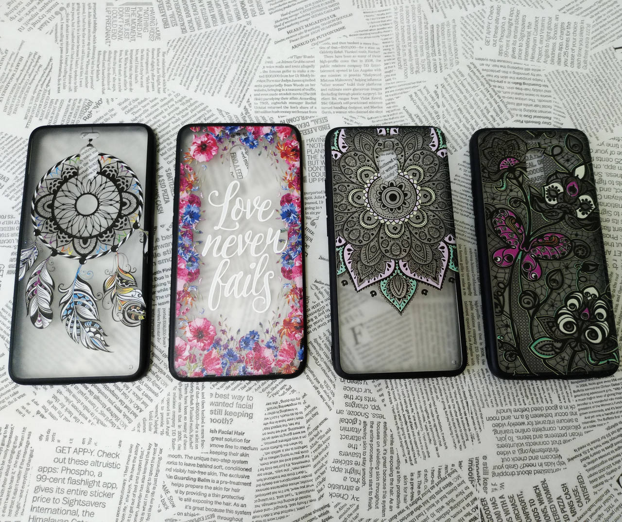 

TPU чехол накладка Graphic для Meizu (Мейзу) M6 Note цветной, Разные цвета