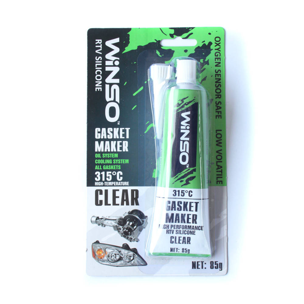 

Герметик силиконовый прозрачный WINSO 85г