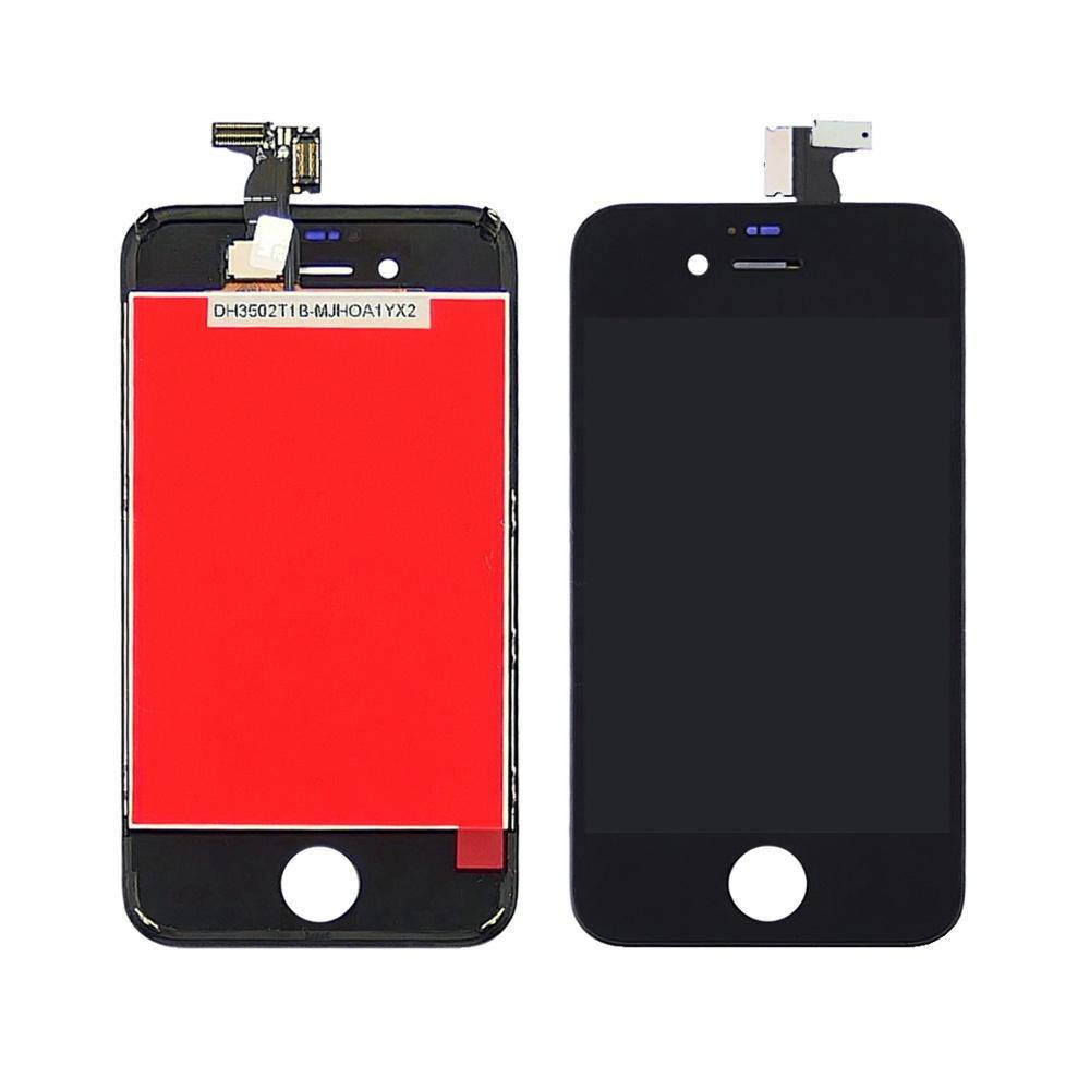 

Дисплей (lcd экран) для Apple iPhone 4s с чёрным тачскрином HC, Черный