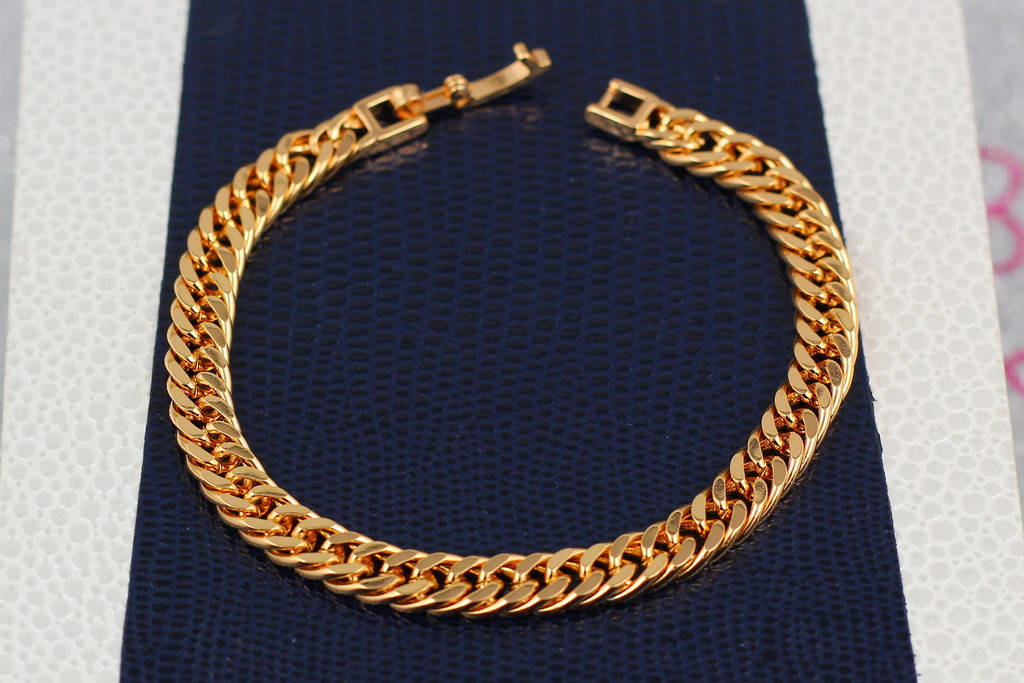 

Браслет Xuping Jewelry кобра 17 см 6 мм золотистый