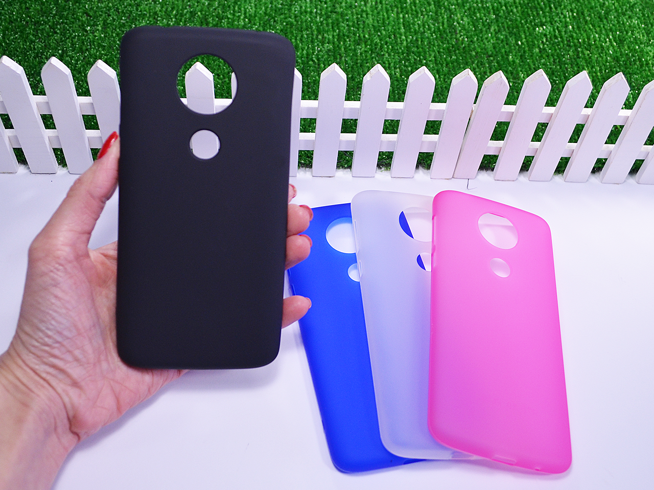 

Силиконовый бампер для Motorola Moto E5 Plus (XT1924)