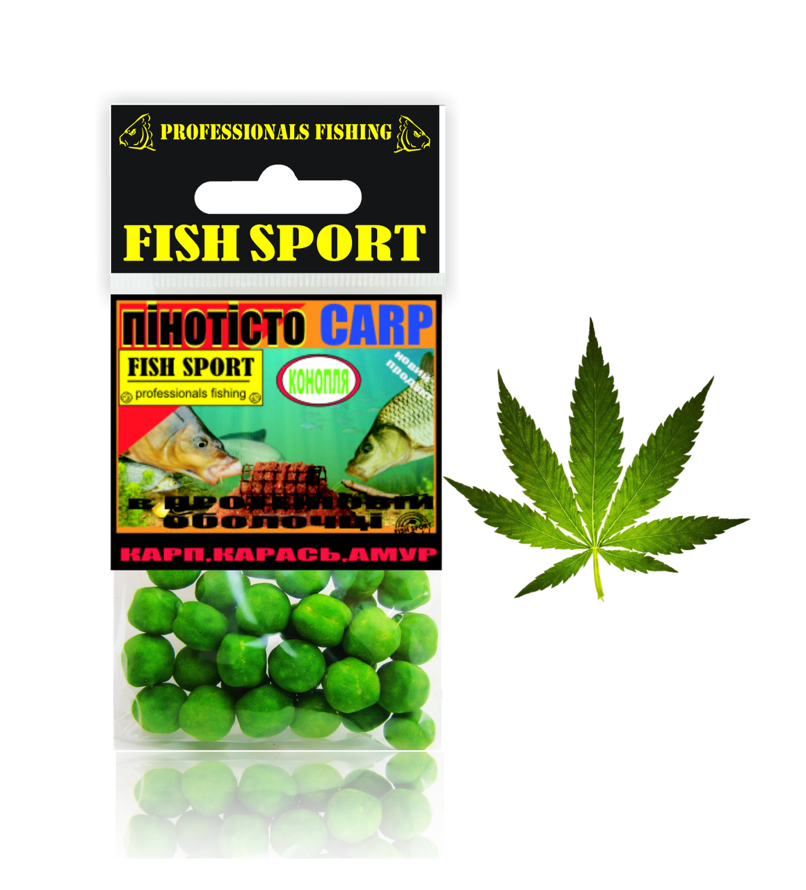 

Пенотесто CARP (КОНОПЛЯ) в протеиновой оболочке, Зелёный