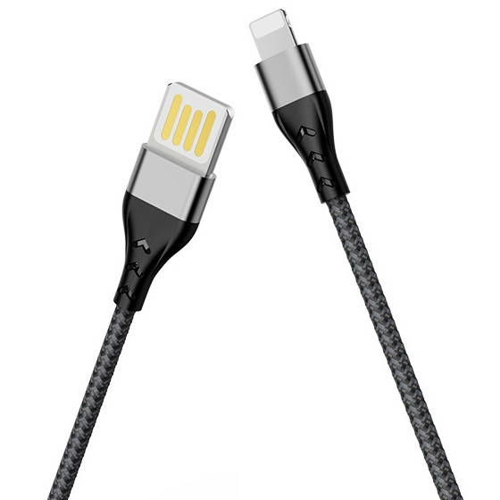 

Кабель для зарядки телефона Lightning Apple iphone BOROFONE BU11 |120см, 2.4A| Черный
