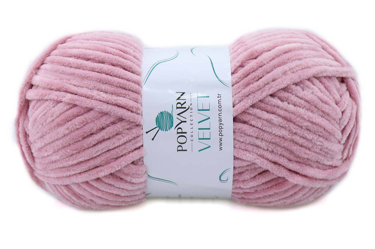 

Popyarn Velvet, Сухая роза №007, Розовый