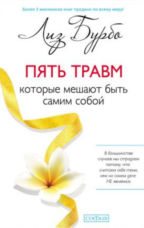 

Книга Пять травм, которые мешают быть самим собой. Автор - Лиз Бурбо (София) (2021)