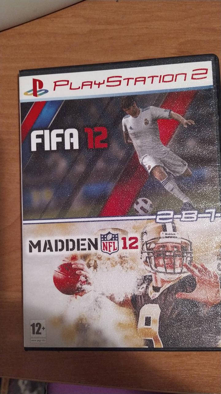 

Игры для Sony PlayStation 2 - футбол Fifa12 - Madden 12