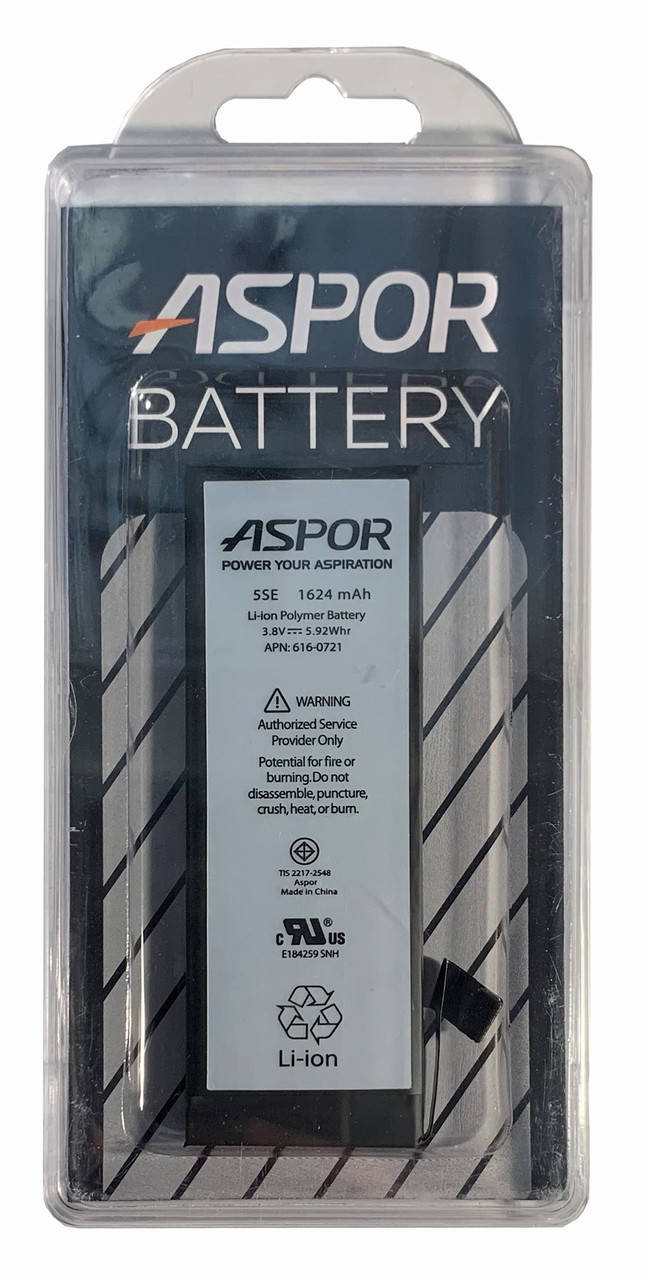 

Батарея (аккумулятор) для iPhone SE Aspor 1624 mAh