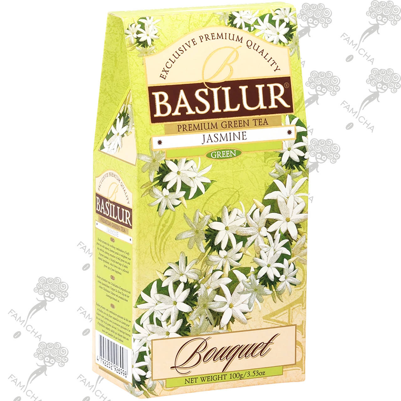 

Чай зеленый с Жасмином, Букет, Basilur, 100г