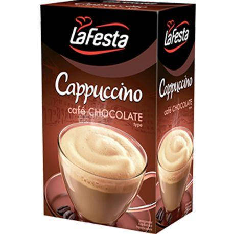 

Капучино La Festa cafe Chocolate со вкусом шоколада 10х12.5g Польша