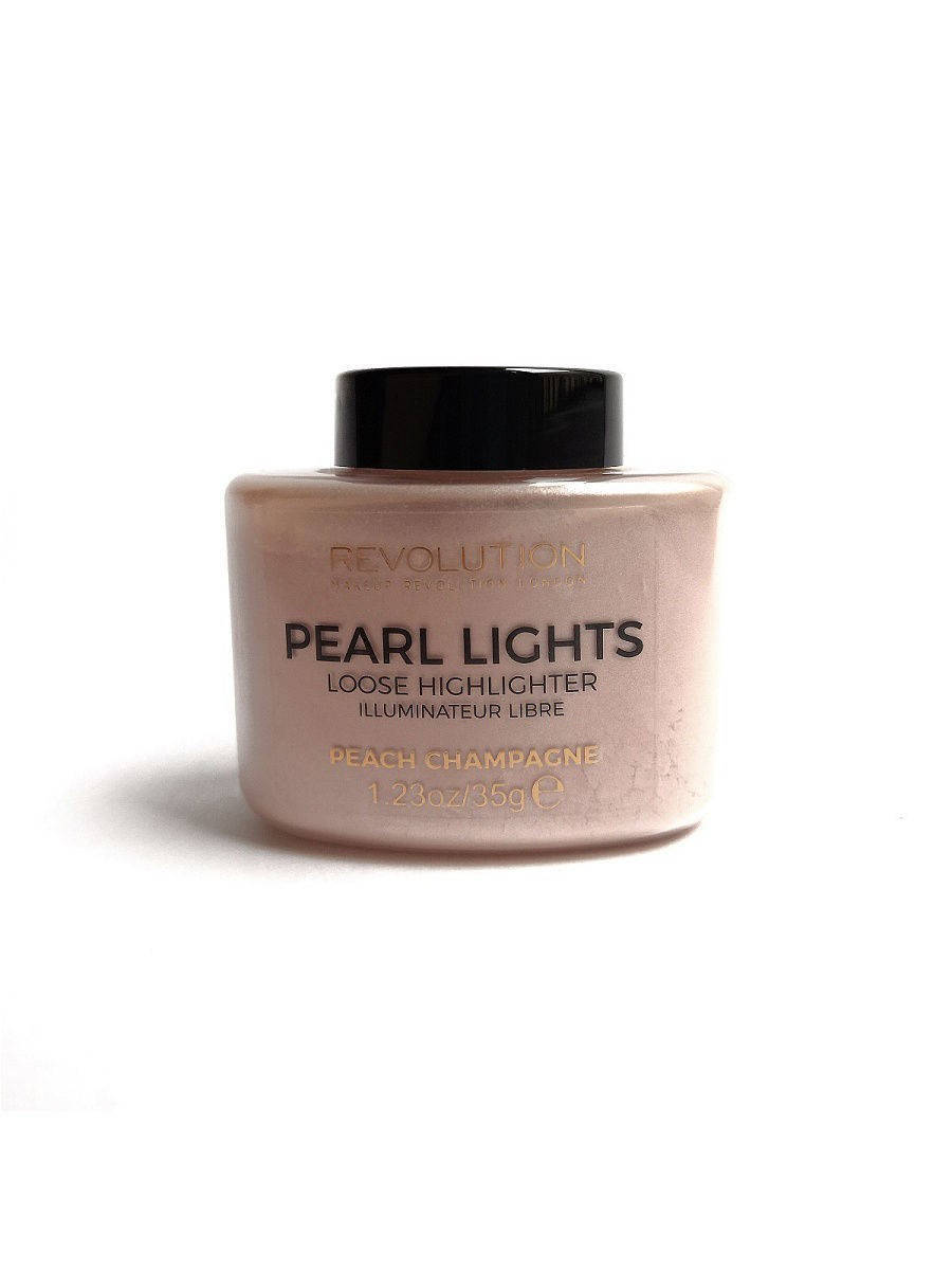 

Рассыпчатый хайлайтер MAKEUP REVOLUTION Pearl Lights Loose Highlighter Peach Champagne