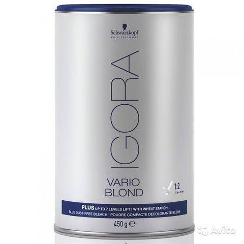 

Schwarzkopf Igora Vario Blond Порошок для осветления до 7 уровней 450гр