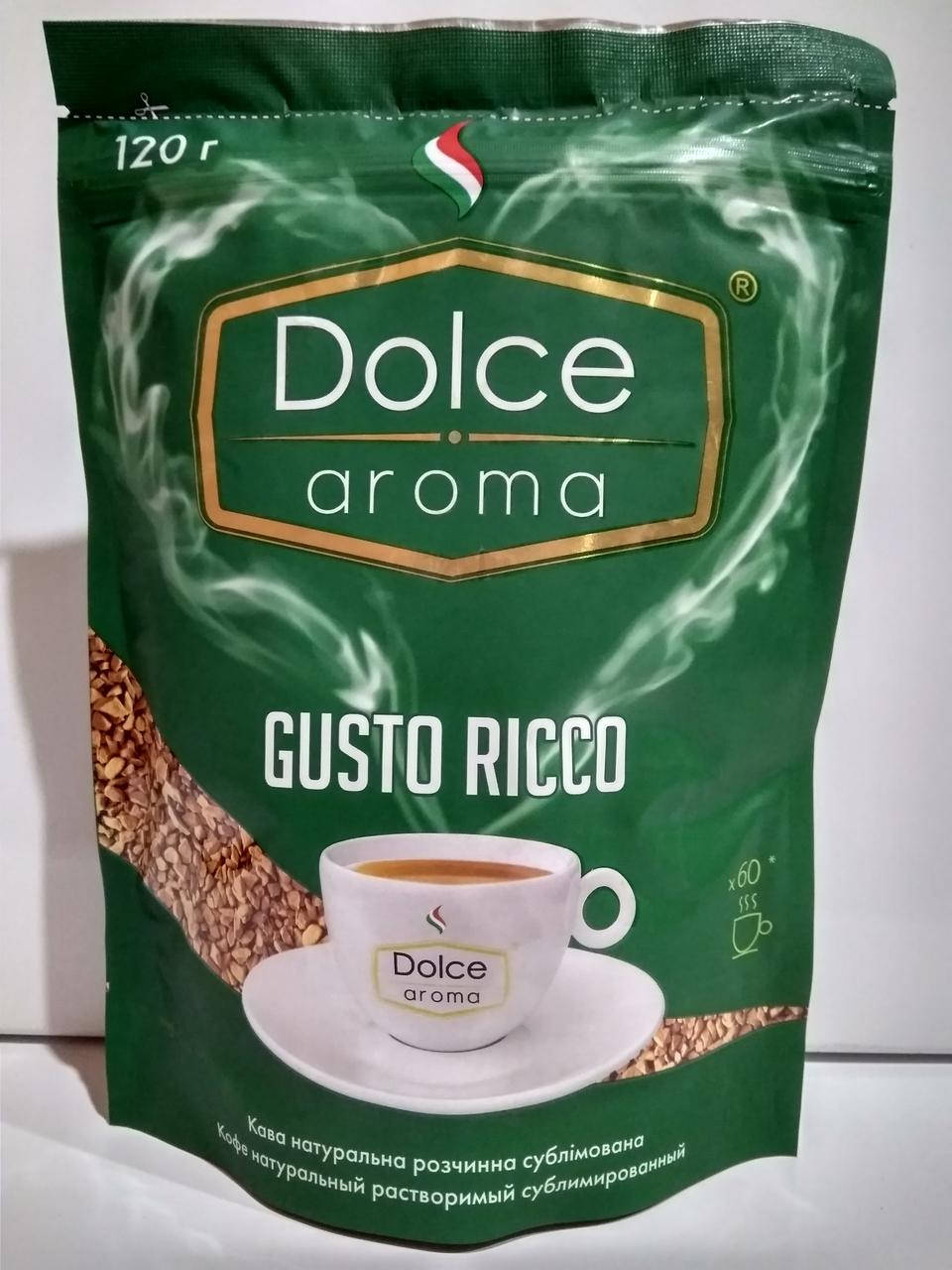 

Кофе растворимый 120г Dolce Aroma Gusto Ricco