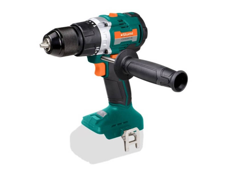 

Шуруповерт аккумуляторный бесщеточный Sturm CD3220CLB, 20 В, мет. патрон, без АКБ и ЗУ