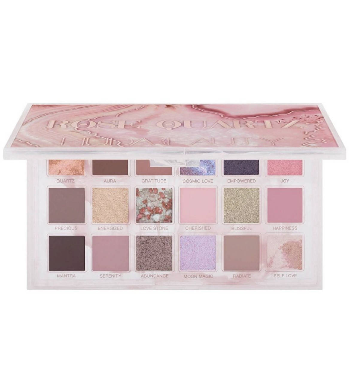 

Палетка теней HUDA BEAUTY Rose Quartz Eyeshadow Palette