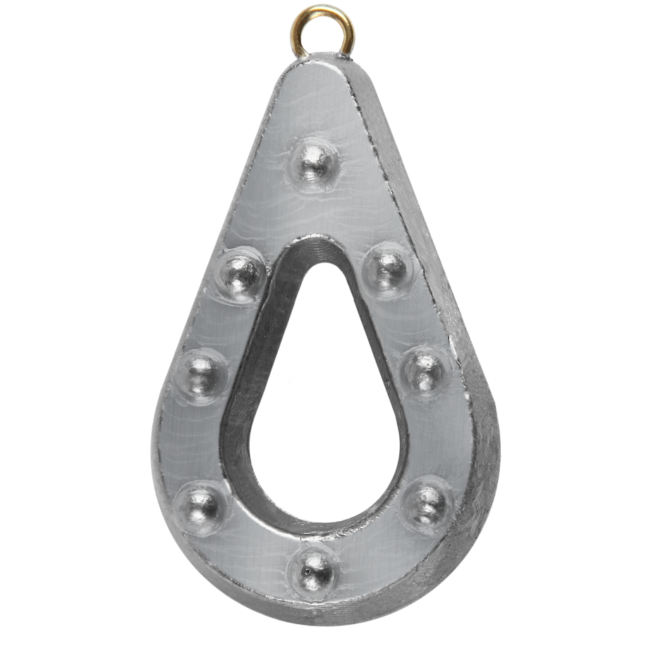 

200 грамм Гриппа Донные грузила для резинки, Свинцовое грузило для закидушки